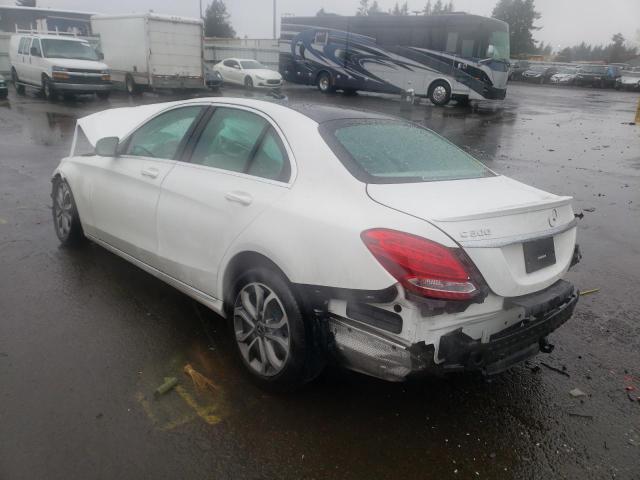 Photo 2 VIN: 55SWF4JB3JU242122 - MERCEDES-BENZ C 300 