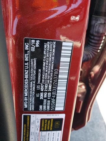 Photo 11 VIN: 55SWF4JB3JU263780 - MERCEDES-BENZ C 300 