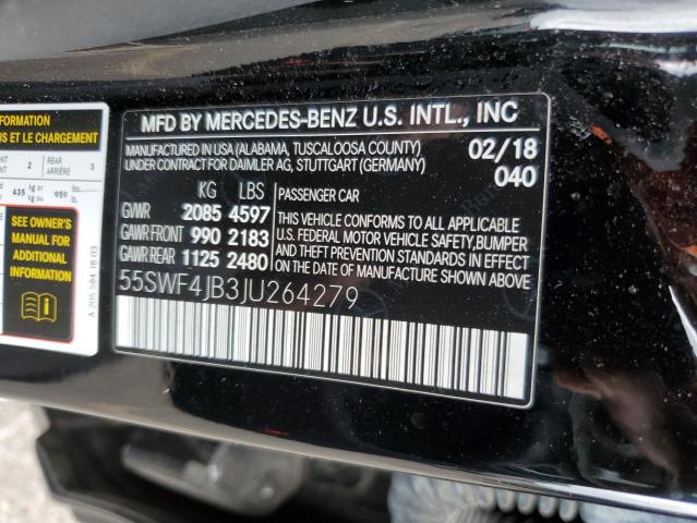 Photo 12 VIN: 55SWF4JB3JU264279 - MERCEDES-BENZ C 300 