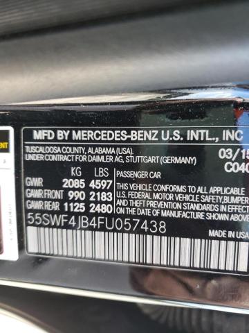 Photo 9 VIN: 55SWF4JB4FU057438 - MERCEDES-BENZ C 300 