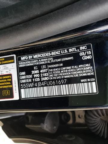 Photo 9 VIN: 55SWF4JB4FU061697 - MERCEDES-BENZ C 300 