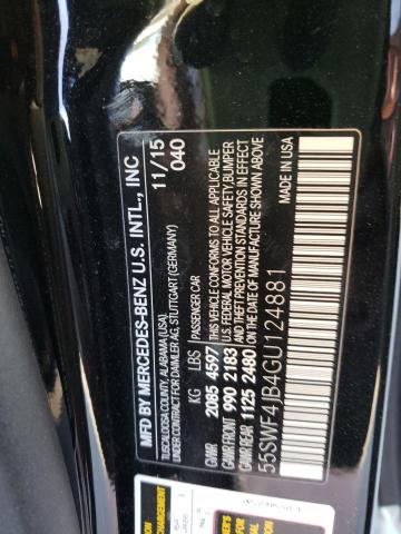 Photo 11 VIN: 55SWF4JB4GU124881 - MERCEDES-BENZ C 300 