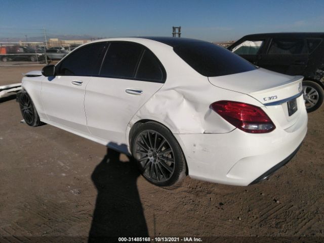 Photo 2 VIN: 55SWF4JB4HU222827 - MERCEDES-BENZ C-CLASS 