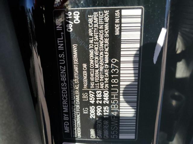 Photo 11 VIN: 55SWF4JB5HU181379 - MERCEDES-BENZ C 300 