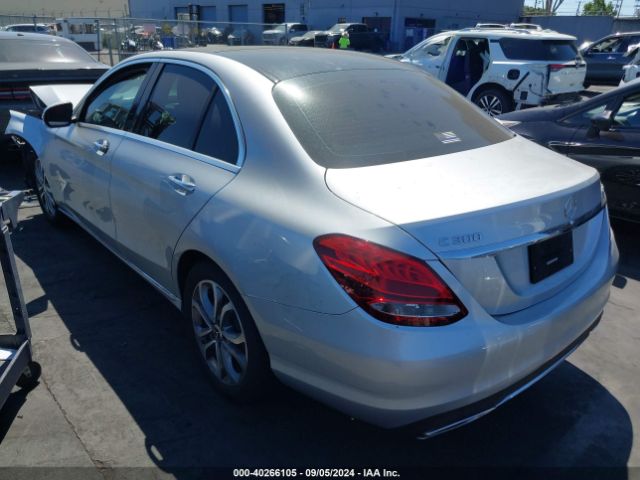 Photo 2 VIN: 55SWF4JB5JU235091 - MERCEDES-BENZ C-CLASS 