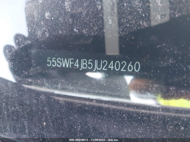 Photo 8 VIN: 55SWF4JB5JU240260 - MERCEDES-BENZ C 300 