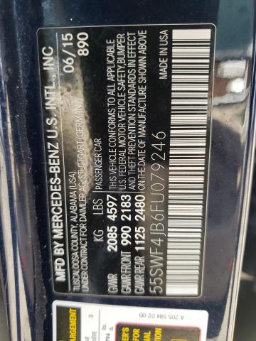 Photo 9 VIN: 55SWF4JB6FU079246 - MERCEDES-BENZ C 300 