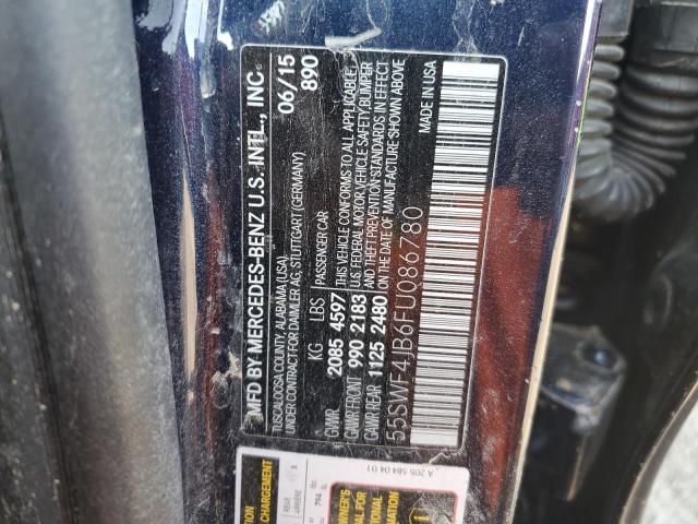 Photo 11 VIN: 55SWF4JB6FU086780 - MERCEDES-BENZ C 300 