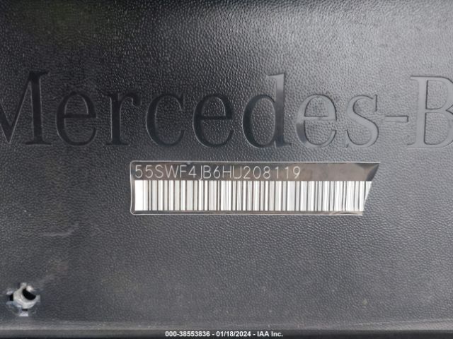 Photo 8 VIN: 55SWF4JB6HU208119 - MERCEDES-BENZ C 300 