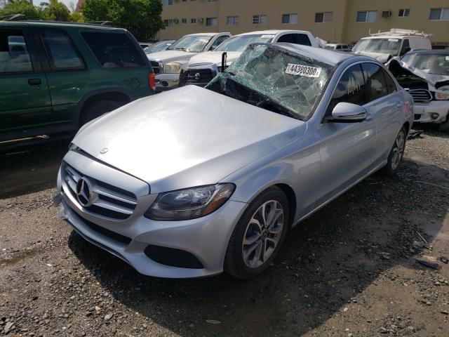 Photo 1 VIN: 55SWF4JB6HU214888 - MERCEDES-BENZ C 300 