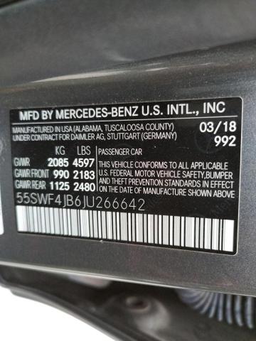 Photo 9 VIN: 55SWF4JB6JU266642 - MERCEDES-BENZ C 300 