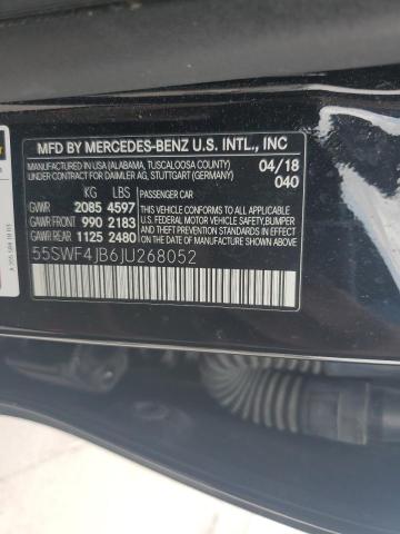 Photo 11 VIN: 55SWF4JB6JU268052 - MERCEDES-BENZ C 300 