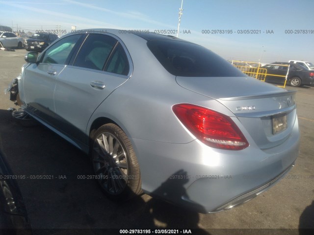 Photo 2 VIN: 55SWF4JB7FU075464 - MERCEDES-BENZ C-CLASS 