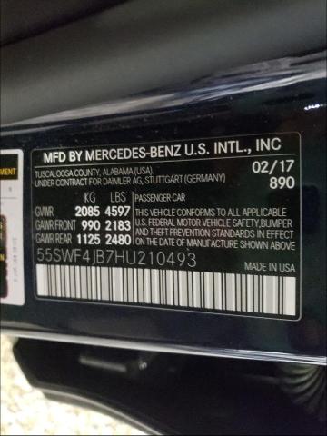 Photo 9 VIN: 55SWF4JB7HU210493 - MERCEDES-BENZ C 300 