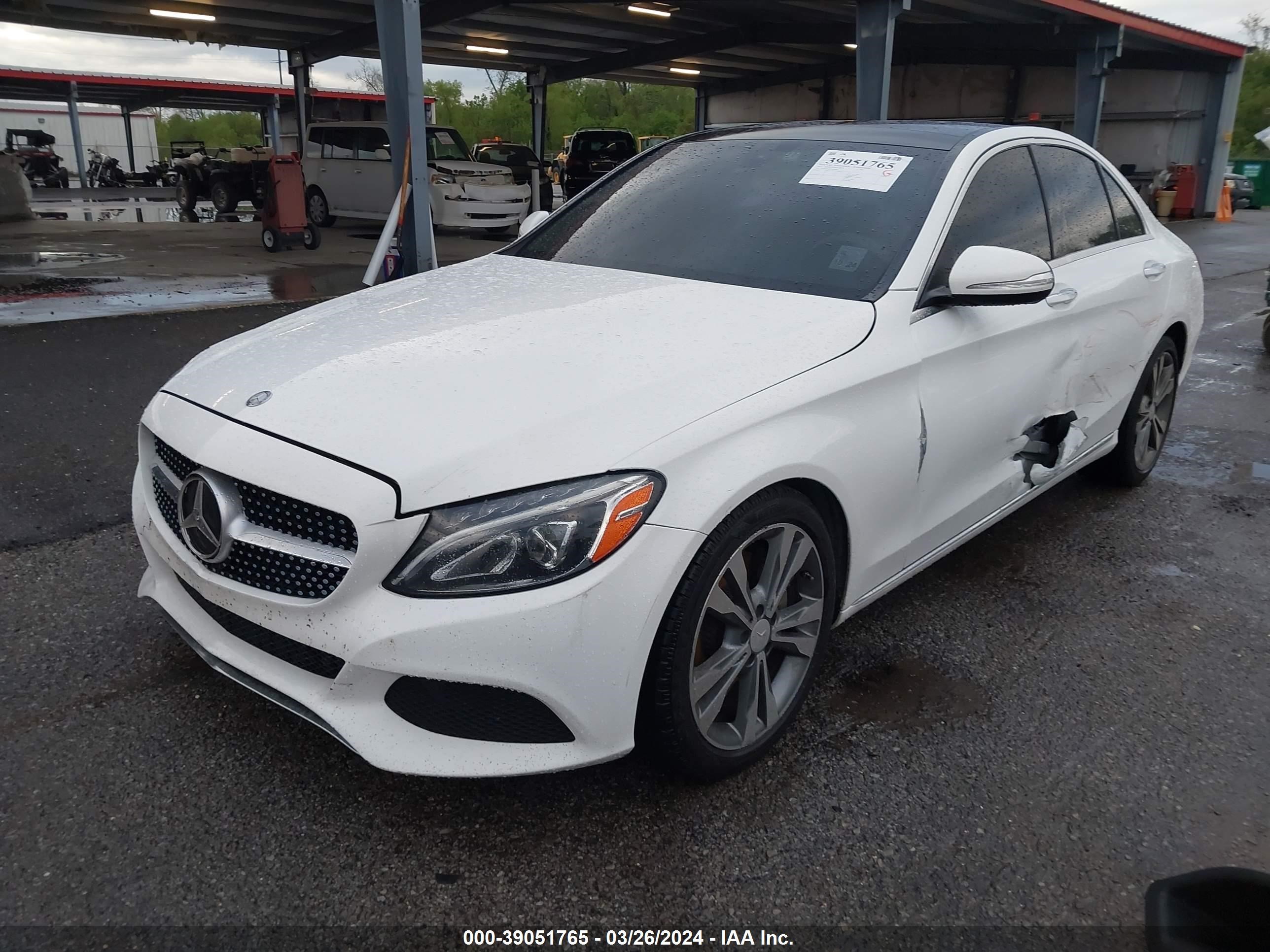 Photo 1 VIN: 55SWF4JB8FU070869 - MERCEDES-BENZ C-KLASSE 