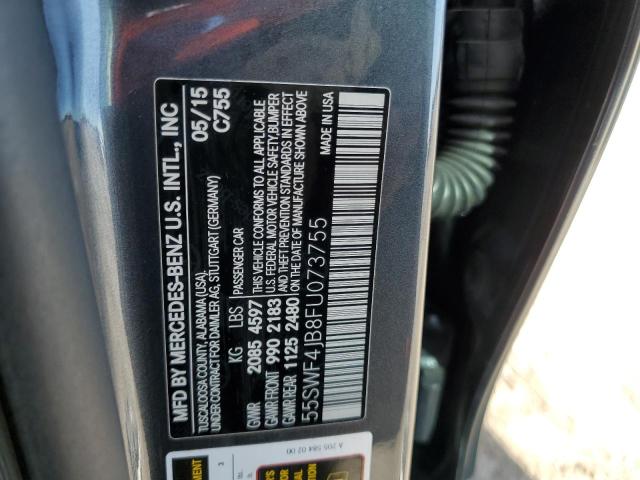 Photo 11 VIN: 55SWF4JB8FU073755 - MERCEDES-BENZ C 300 