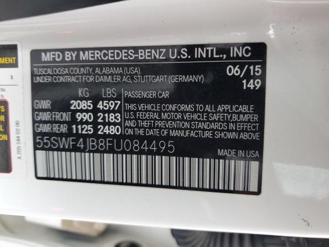 Photo 11 VIN: 55SWF4JB8FU084495 - MERCEDES-BENZ C 300 