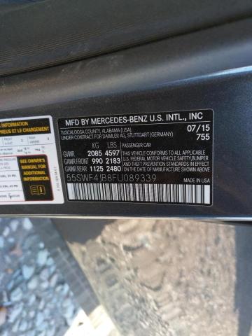 Photo 9 VIN: 55SWF4JB8FU089339 - MERCEDES-BENZ C 300 