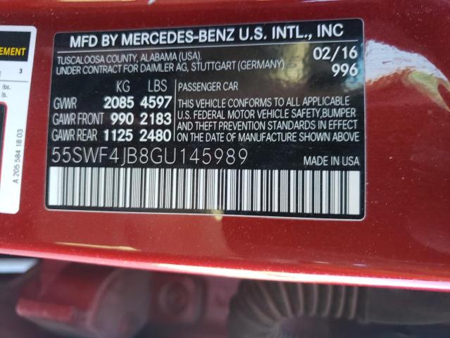 Photo 9 VIN: 55SWF4JB8GU145989 - MERCEDES-BENZ C 300 