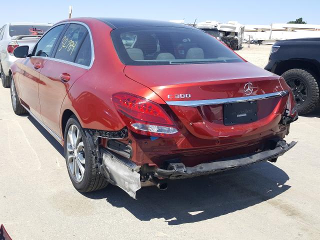 Photo 2 VIN: 55SWF4JB8GU166258 - MERCEDES-BENZ C 300 