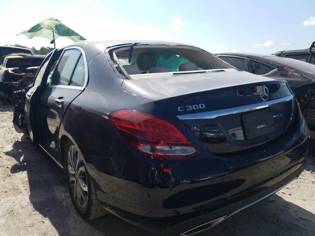 Photo 2 VIN: 55SWF4JB8JU259045 - MERCEDES-BENZ C 300 