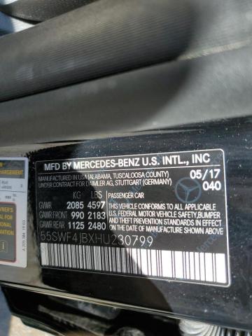 Photo 9 VIN: 55SWF4JBXHU230799 - MERCEDES-BENZ C 300 