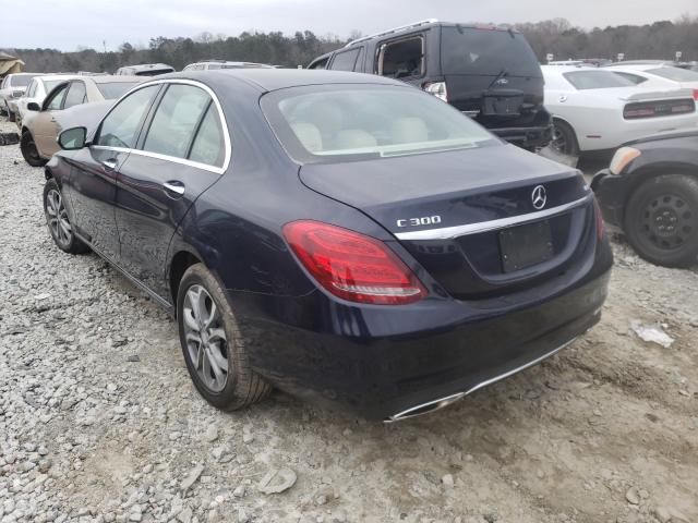 Photo 2 VIN: 55SWF4KB0FU008154 - MERCEDES-BENZ C 300 4MAT 