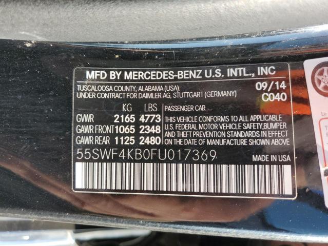 Photo 11 VIN: 55SWF4KB0FU017369 - MERCEDES-BENZ C 300 4MAT 