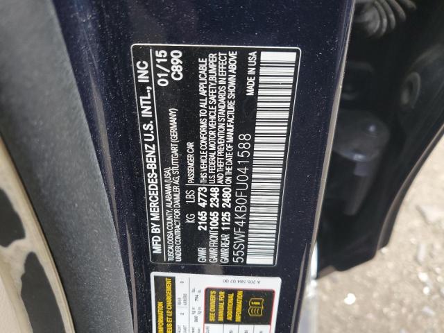 Photo 11 VIN: 55SWF4KB0FU041588 - MERCEDES-BENZ C 300 4MAT 