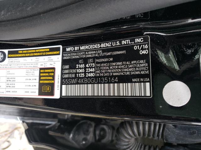 Photo 9 VIN: 55SWF4KB0GU135164 - MERCEDES-BENZ C 300 4MAT 