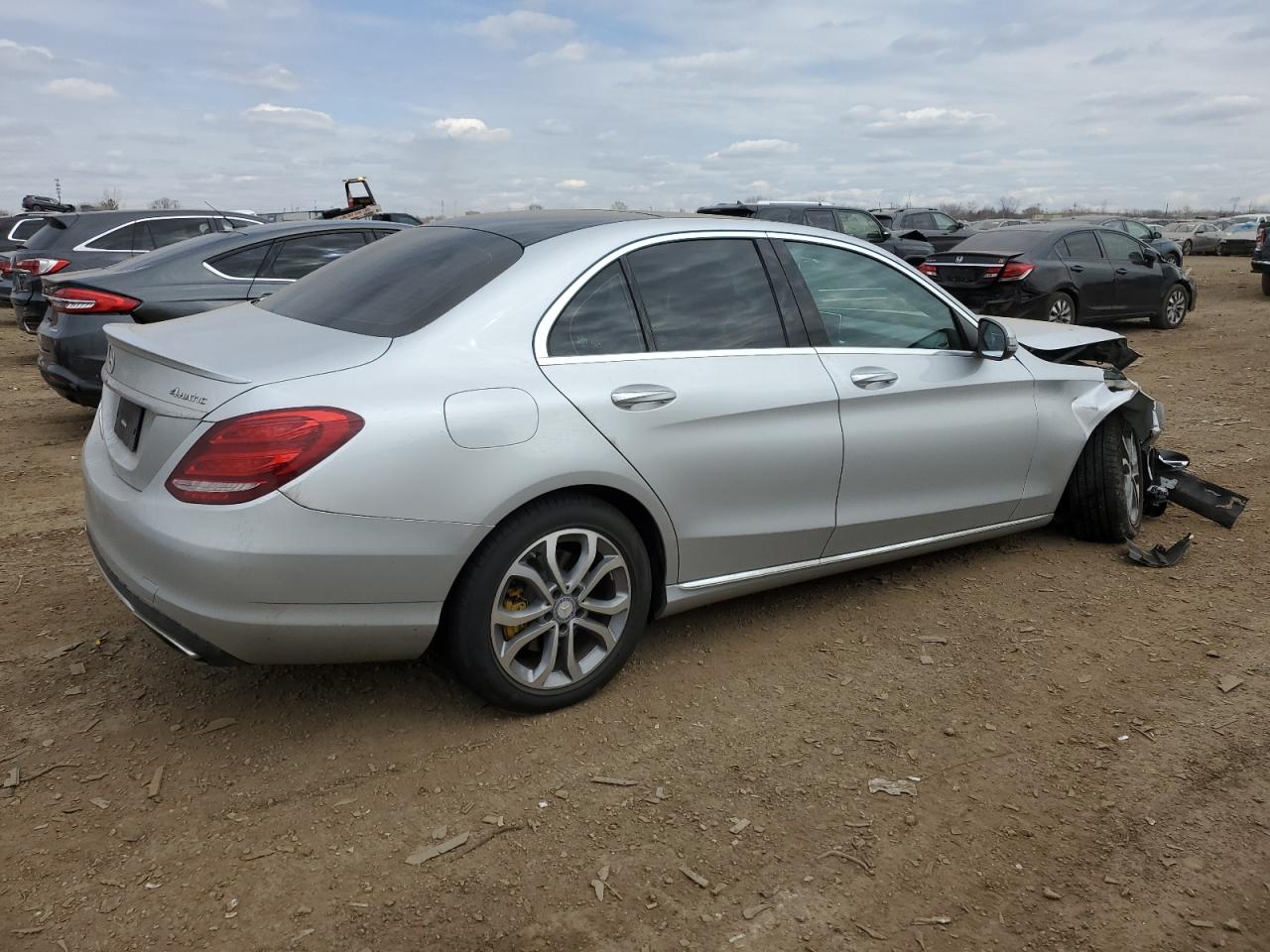 Photo 2 VIN: 55SWF4KB0GU176376 - MERCEDES-BENZ C-KLASSE 