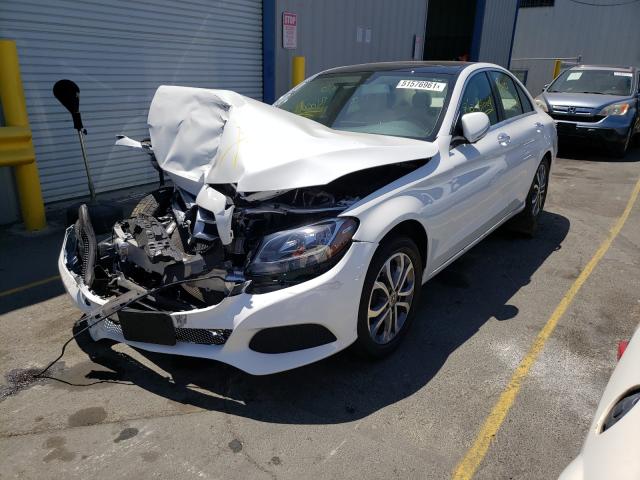 Photo 1 VIN: 55SWF4KB0HU228042 - MERCEDES-BENZ C 300 4MAT 