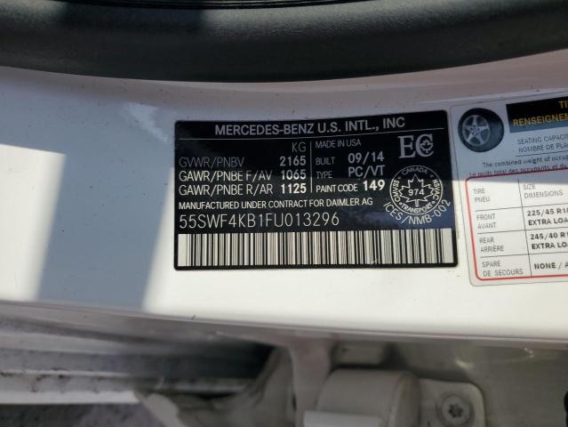 Photo 11 VIN: 55SWF4KB1FU013296 - MERCEDES-BENZ C 300 4MAT 