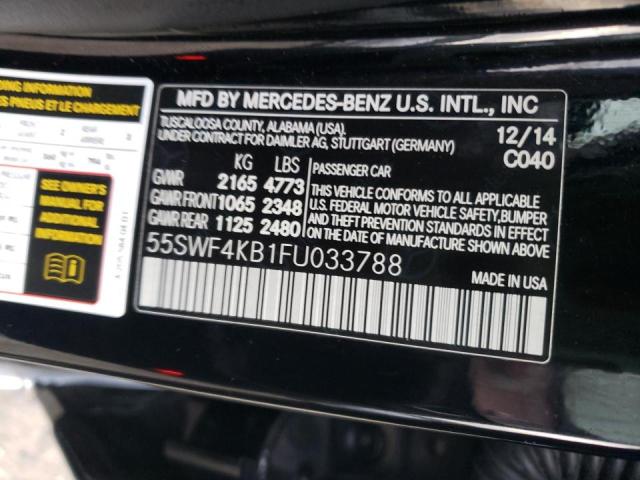 Photo 9 VIN: 55SWF4KB1FU033788 - MERCEDES-BENZ C 300 4MAT 