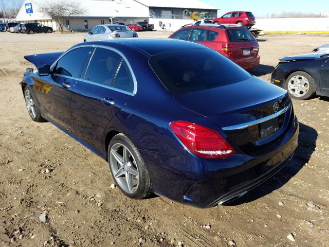 Photo 2 VIN: 55SWF4KB1FU039381 - MERCEDES-BENZ C 300 4MAT 