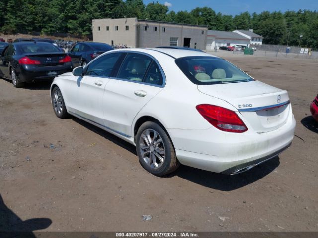 Photo 2 VIN: 55SWF4KB1FU072462 - MERCEDES-BENZ C-CLASS 