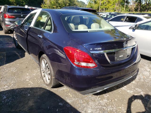 Photo 2 VIN: 55SWF4KB1GU154225 - MERCEDES-BENZ C 300 4MAT 