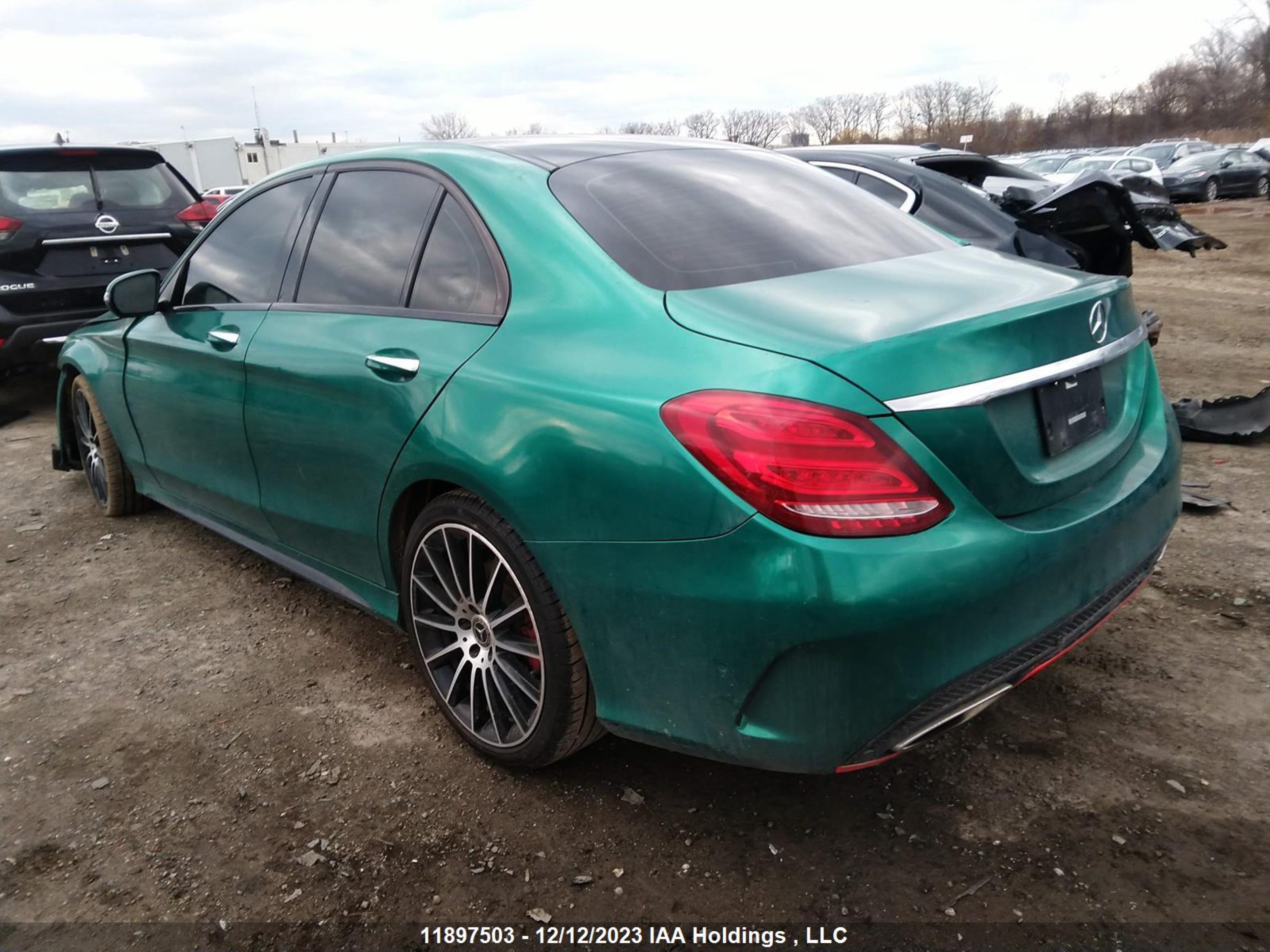 Photo 2 VIN: 55SWF4KB1JU257541 - MERCEDES-BENZ C-KLASSE 