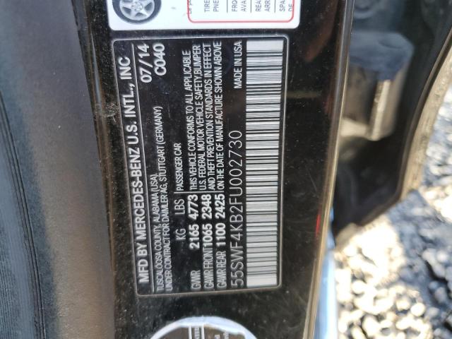 Photo 9 VIN: 55SWF4KB2FU002730 - MERCEDES-BENZ C 300 4MAT 