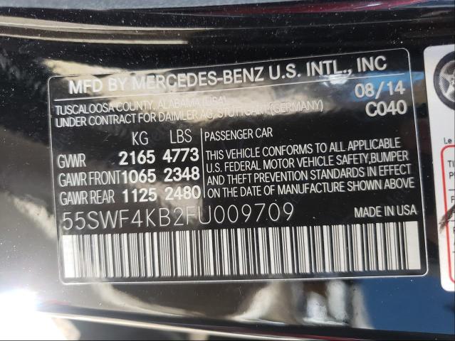 Photo 9 VIN: 55SWF4KB2FU009709 - MERCEDES-BENZ C 300 4MAT 