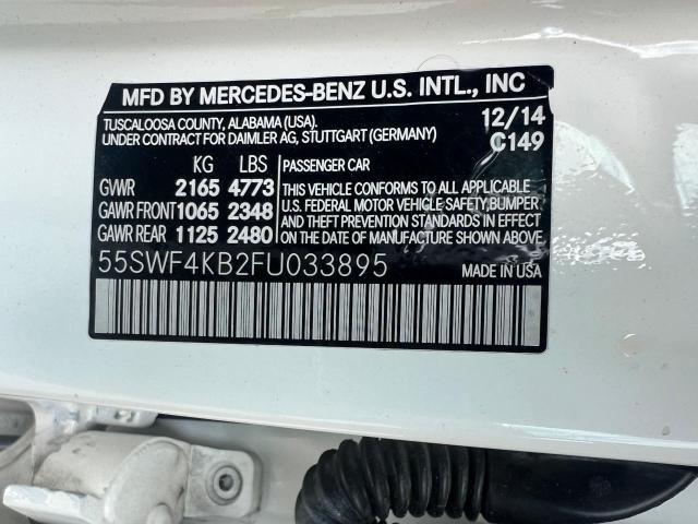 Photo 9 VIN: 55SWF4KB2FU033895 - MERCEDES-BENZ C 300 4MAT 