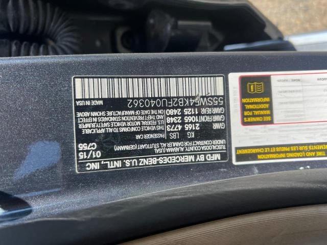 Photo 9 VIN: 55SWF4KB2FU040362 - MERCEDES-BENZ C 300 4MAT 