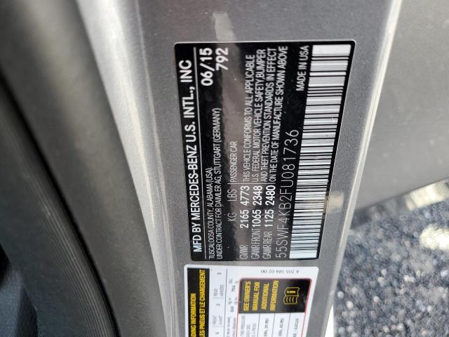 Photo 9 VIN: 55SWF4KB2FU081736 - MERCEDES-BENZ C 300 4MAT 