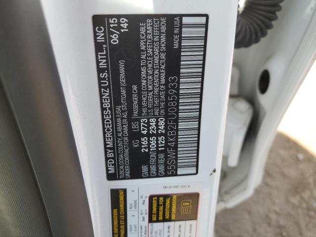 Photo 11 VIN: 55SWF4KB2FU085933 - MERCEDES-BENZ C 300 4MAT 