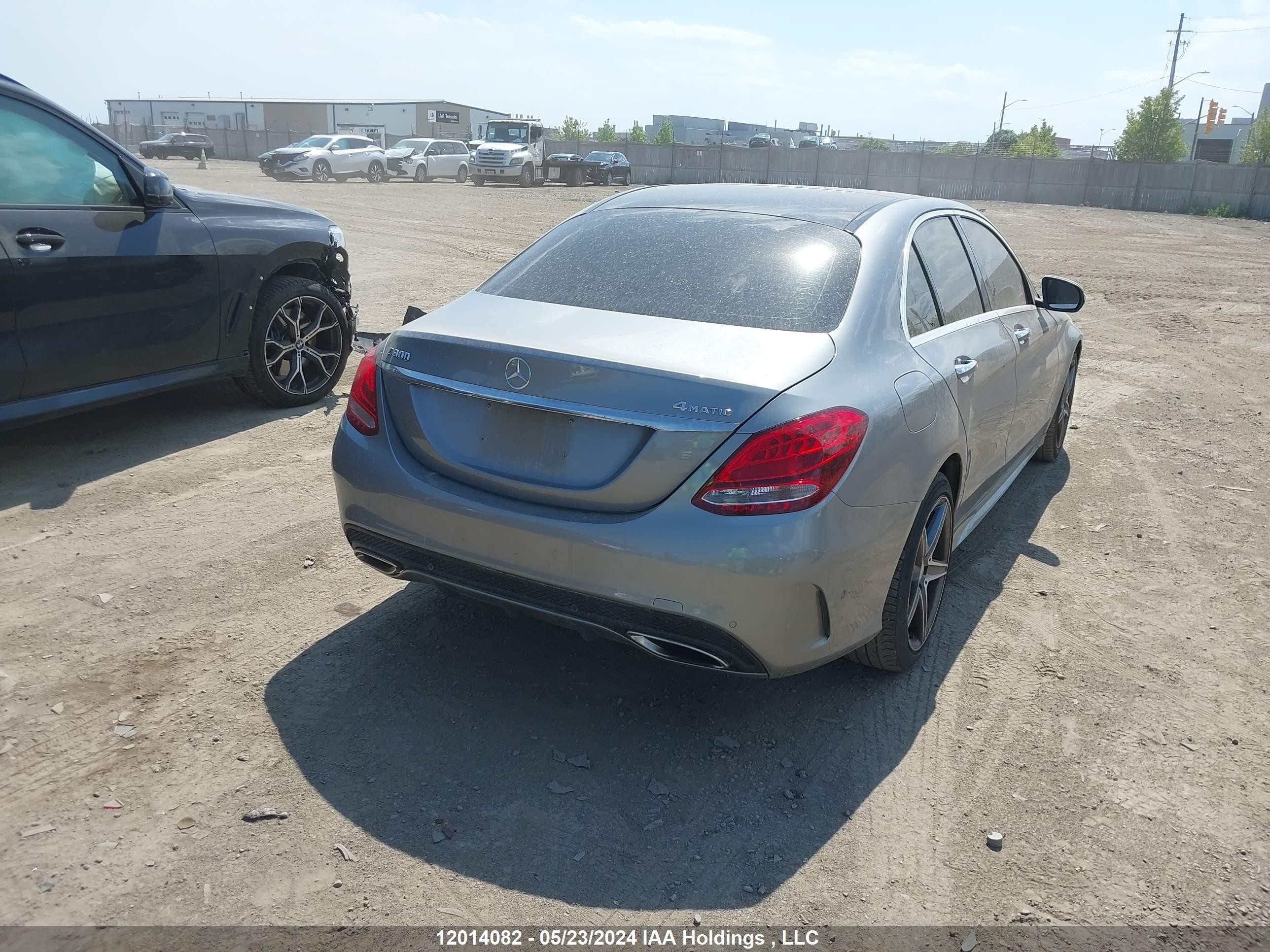 Photo 3 VIN: 55SWF4KB2FU096575 - MERCEDES-BENZ C-KLASSE 