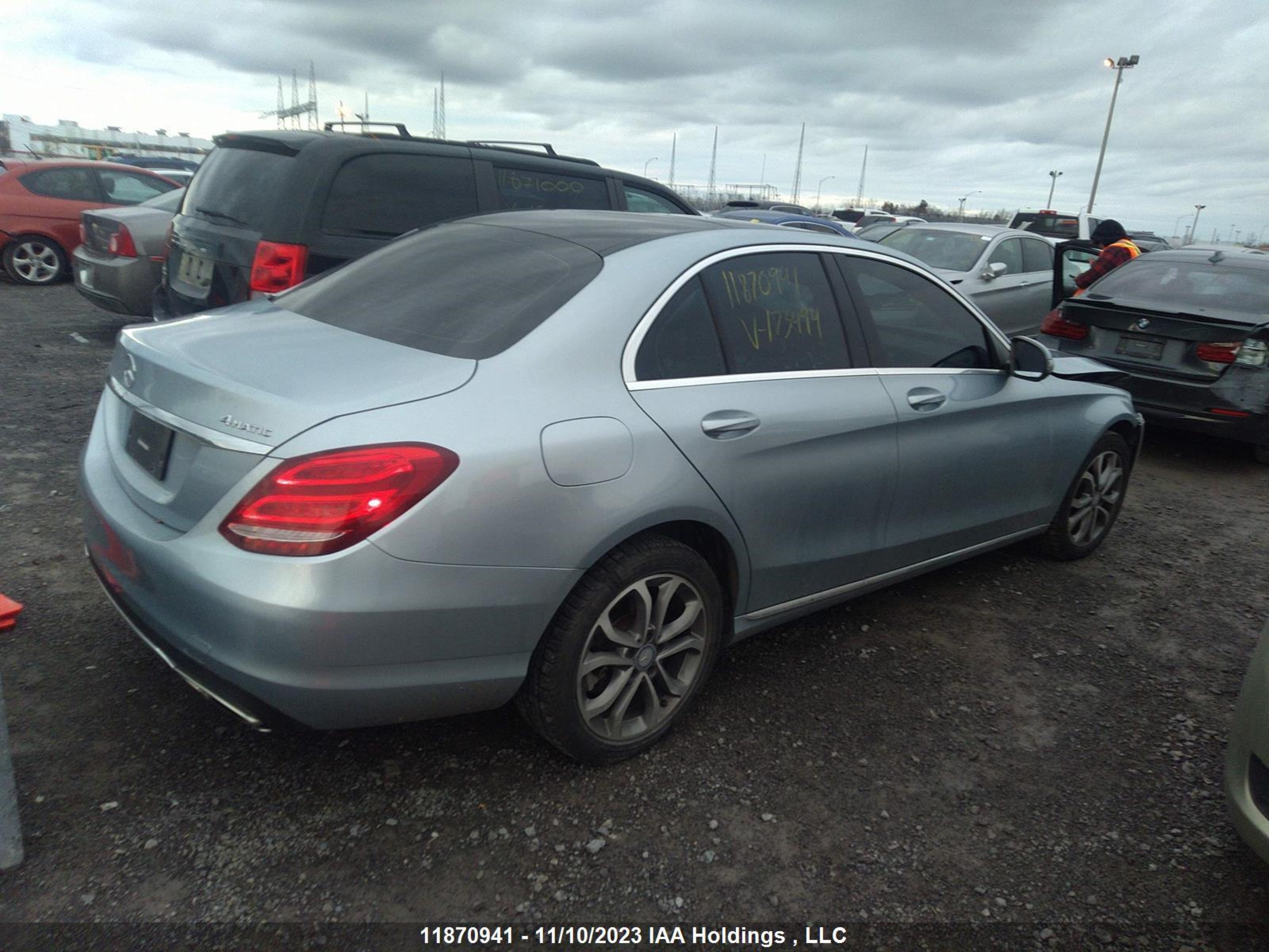 Photo 3 VIN: 55SWF4KB2GU173494 - MERCEDES-BENZ C-KLASSE 