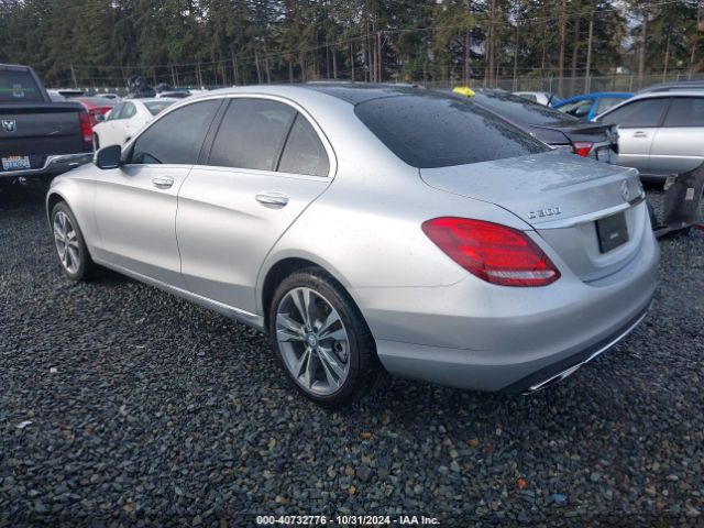 Photo 2 VIN: 55SWF4KB3FU014675 - MERCEDES-BENZ C-CLASS 