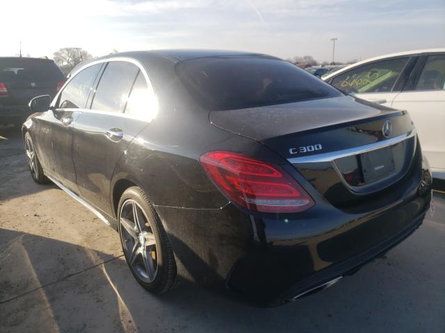 Photo 2 VIN: 55SWF4KB3FU024056 - MERCEDES-BENZ C 300 4MAT 