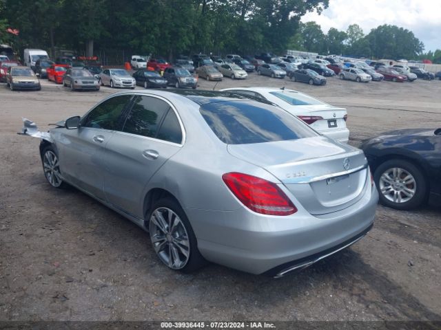 Photo 2 VIN: 55SWF4KB3FU036241 - MERCEDES-BENZ C-CLASS 