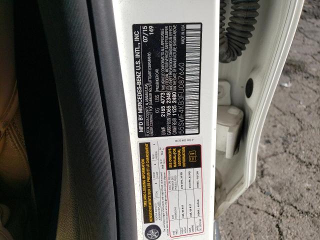 Photo 11 VIN: 55SWF4KB3FU087660 - MERCEDES-BENZ C 300 4MAT 